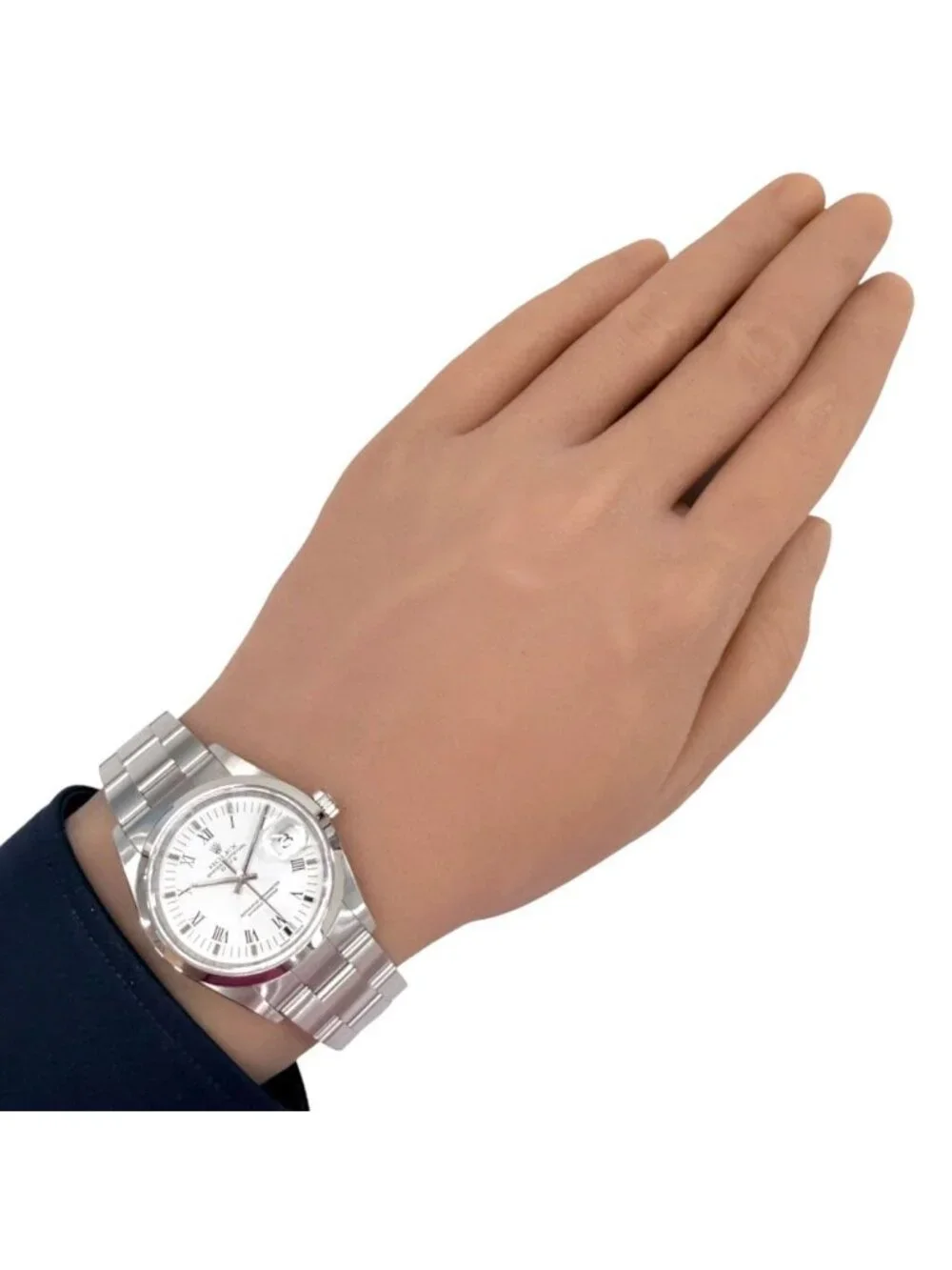 Rolex Date Oyster Perpetual Watch Stainless Steel Automatic